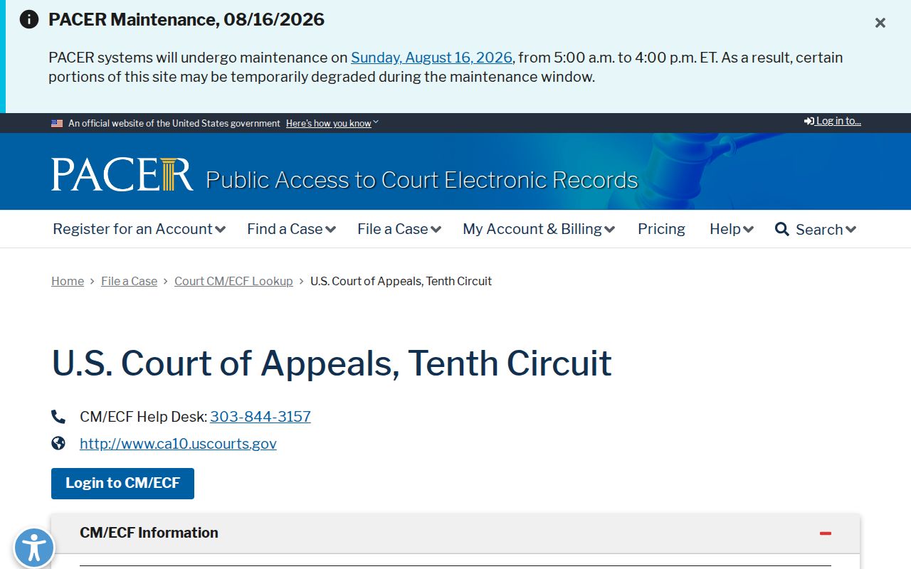 Tenth Circuit federal appeals from New Mexico courts