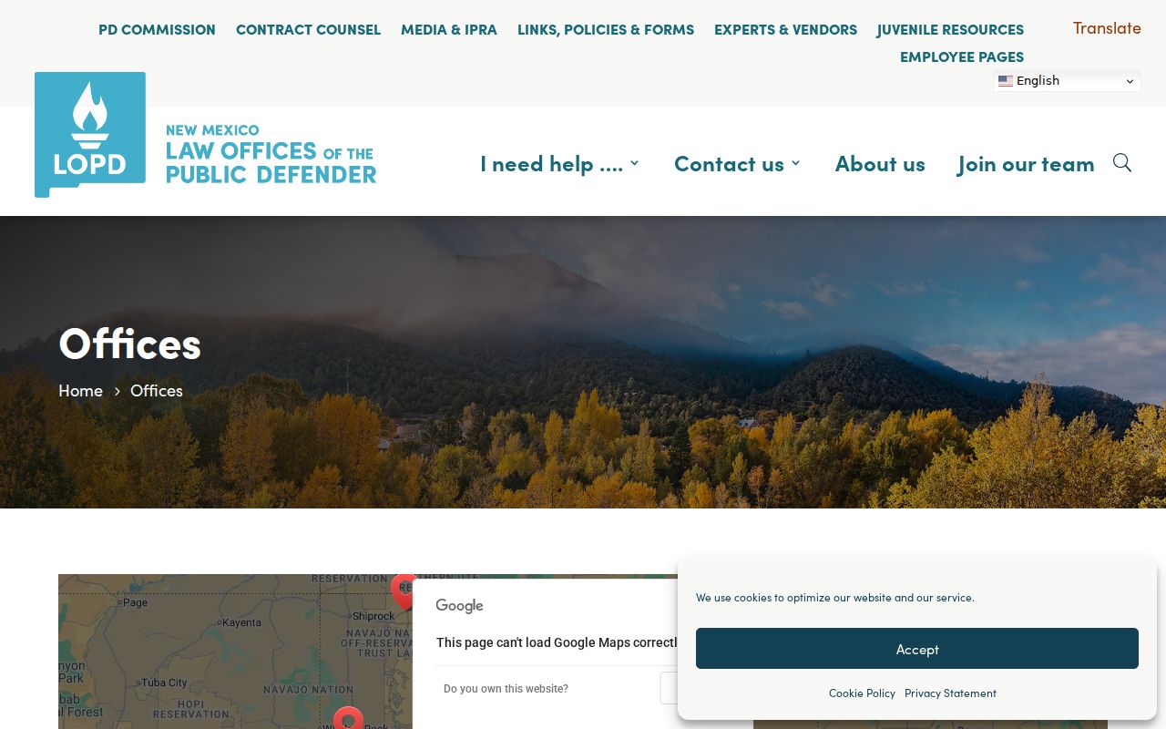 New Mexico criminal court records public defender office directory